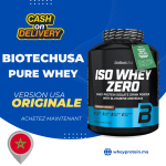 100% Pure Whey BioTechUSA Prix Maroc - Protéine Sans Gluten Originale 1kg