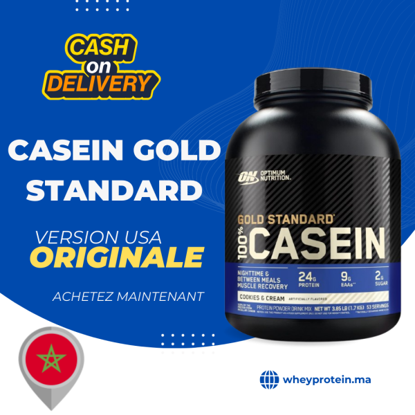 100% Casein Gold Standard Prix Maroc - Optimum Nutrition Micellar Casein Original 1.8kg