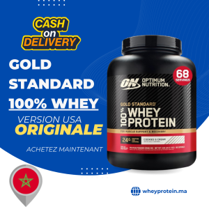 Gold Standard Whey Protein Prix Maroc - Optimum Nutrition Cookies and Cream Original