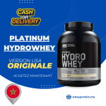 Platinum Hydrowhey Prix Maroc - Optimum Nutrition Hydrolyzed Isolate USA Original 3.5lb
